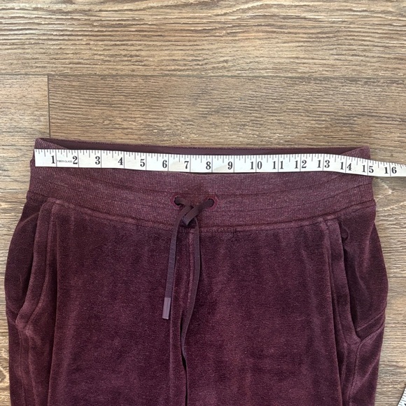 Lululemon Warm Down Jogger Velour Heathered Arctic Plum Women's Size 8 EUC - Picture 14 of 14